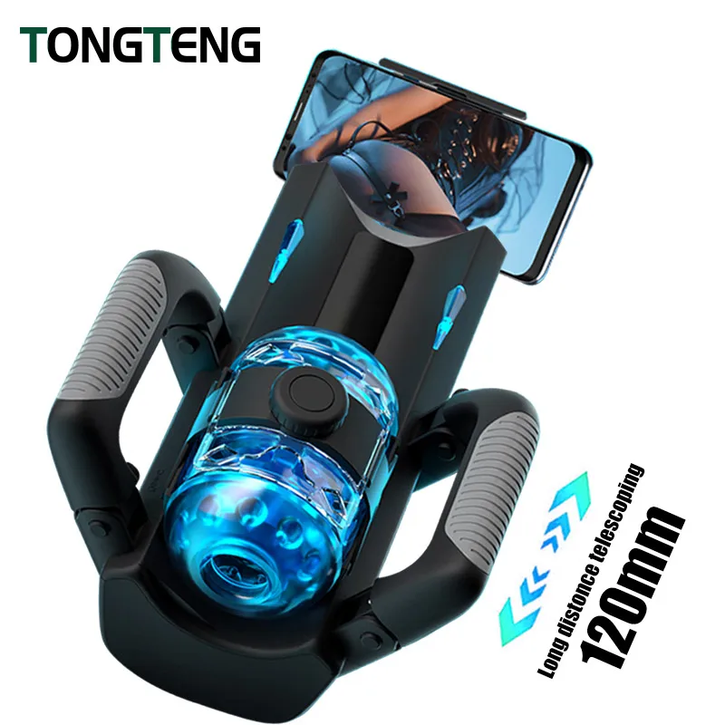 LETEN THRUSTING-PRO – masturbateur masculin à grande vitesse, Machine automatique télescopique, tasse de Masturbation vaginale, jouet sexuel pour hommes – Image 4